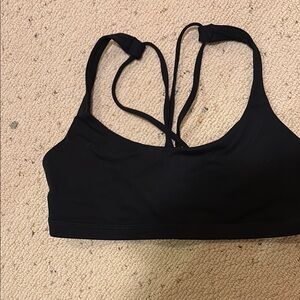 Amazon Black Strappy Sports Bra Intimates